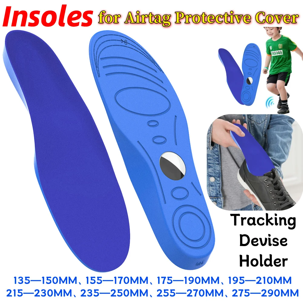 Shoe Insoles Insoles for Airtag Comfortable Securely Mounted Shoe Inserts Shoe Insoles Tracker for Kids and Seniors
