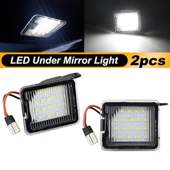 LED Sotto Laterale Specchio Pozzanghera Luce Per Ford Focus 3 Escape 3 Mondeo 4 5 Kuga 1 2 Galaxy 2 C Max S Max Auto Lampade di Cortesia