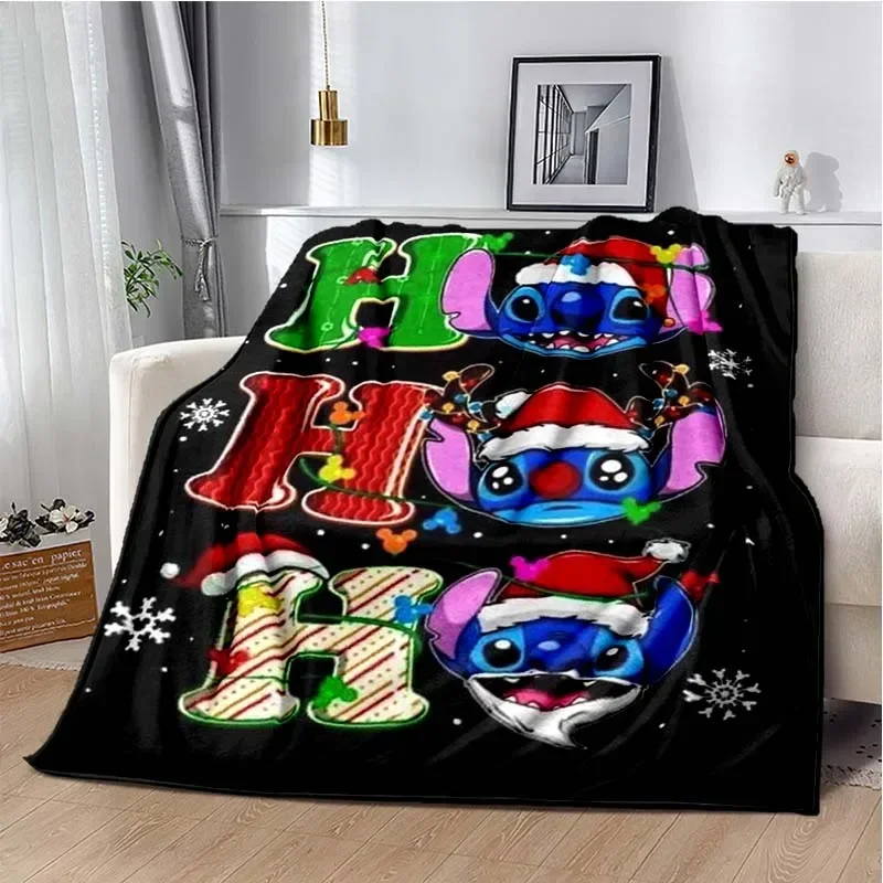 thumbnail image 1 of Manta de franela con patrón de puntadas de Disney, manta de forro polar, regalo para niños y adultos, sofá, ropa de cama, regalos para niños, 1 of 5