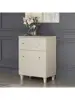 Storage Cabinet for Living Room 32.4" H Freestanding Wood Accent Cabinets Floor Cupboard with Drawer Door and Adjustable 1