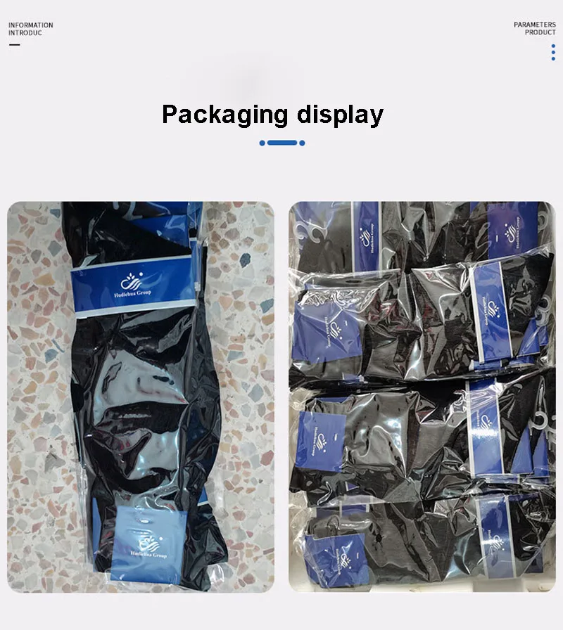 6 Pairs Large Brand Man Polyamide Silk Socks Luxury High Quality Thin Men's Stockings Fashion Jacquard Wave Long Sheer Socks