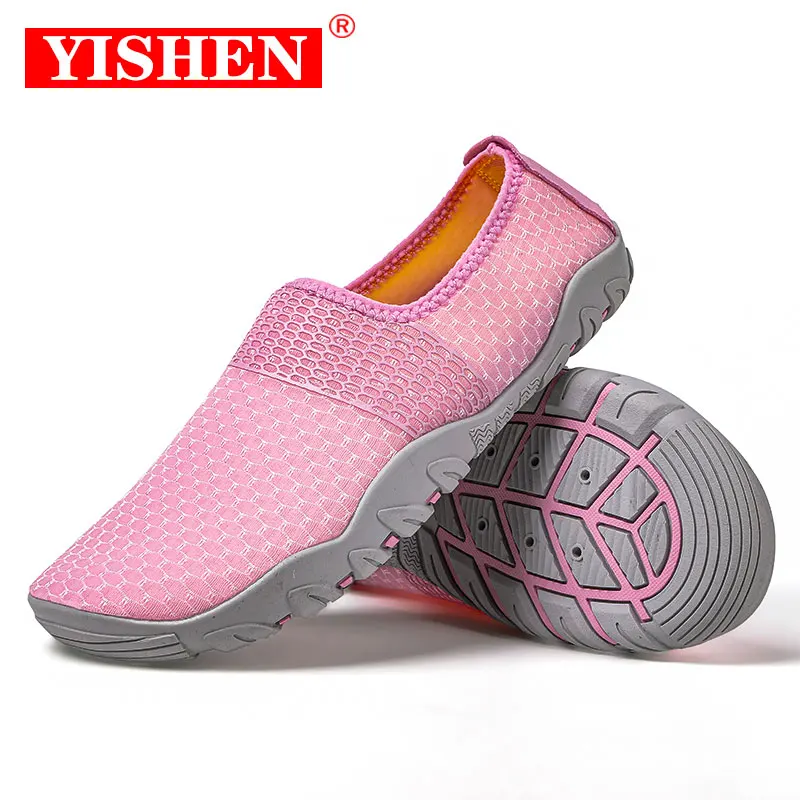 

YISHEN Water Shoes Women Sneakers Barefoot Beach Sandals Upstream Aqua Shoes Sea Diving Swimming Zapatillas De Agua Para Mujer