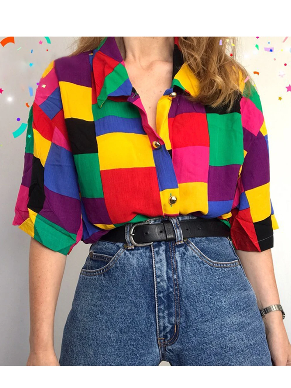 Colorful womens shirts Clearance