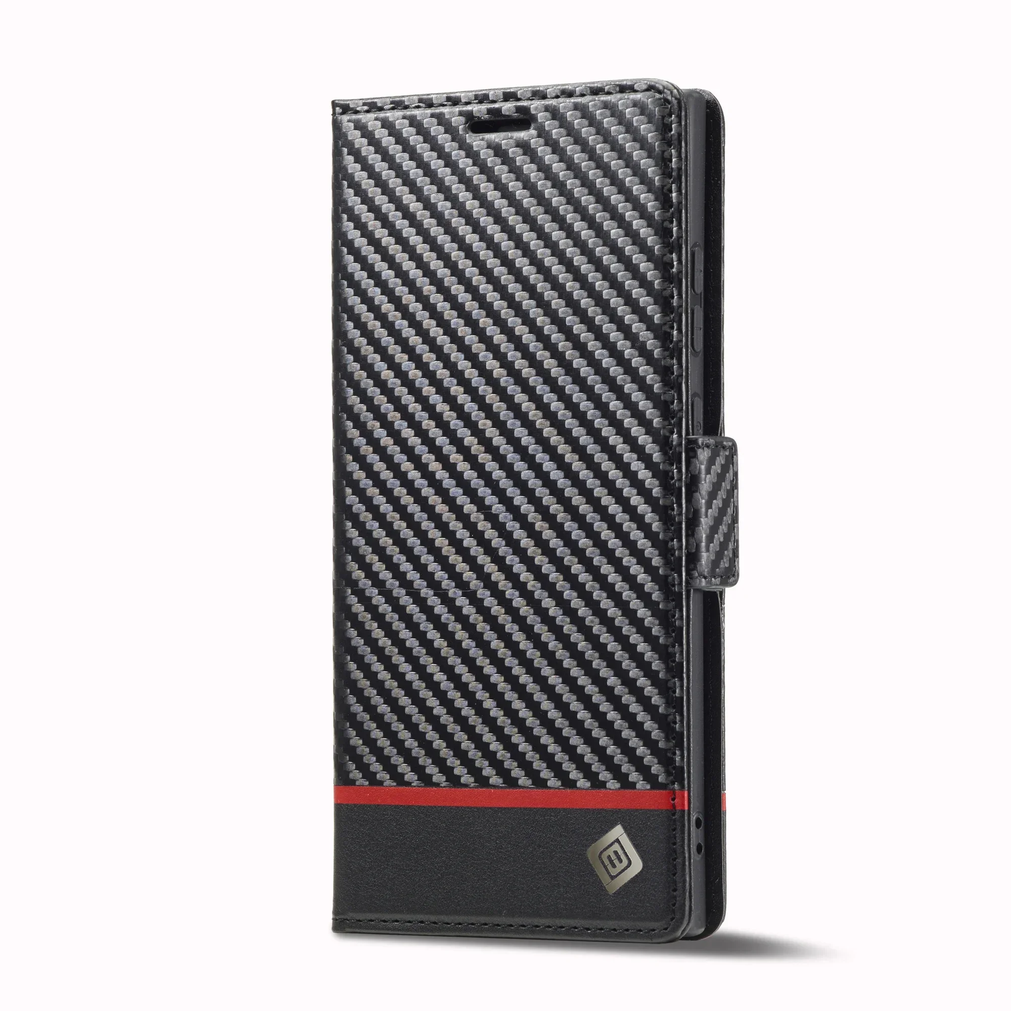 Premium Magnetic Leather Wallet Phone Case with Card Slot and Book Cover Design