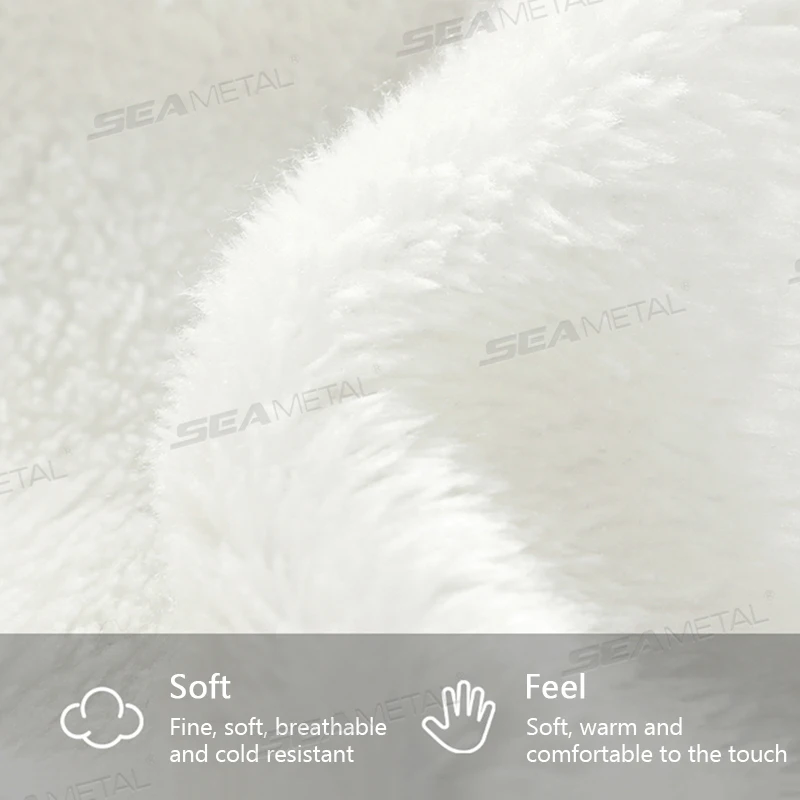 Winter Car Steering Wheel Cover Plush Non Slip Protector