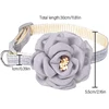 Cat Collar With Flower Adjustable Buckle Pet Camellia Collar For Small Cats Dogs Cute Kitten Neck Ring Necklace Pet Supplies 6