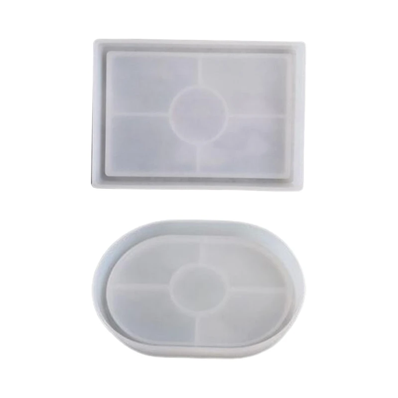 

Resin Tray Molds Sturdy Silicone Tray Molds with Edges Rolling Tray Molds for Epoxy Resin Casting DIY Jewelry Holder