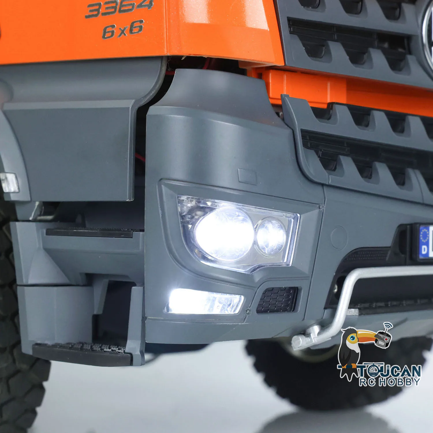 Ready To Run Kabolite 6x6 1/14 Hydraulic Metal RC Dumper Truck for K3364 HUINA Radio Control Tipper Cars Painted Model 5