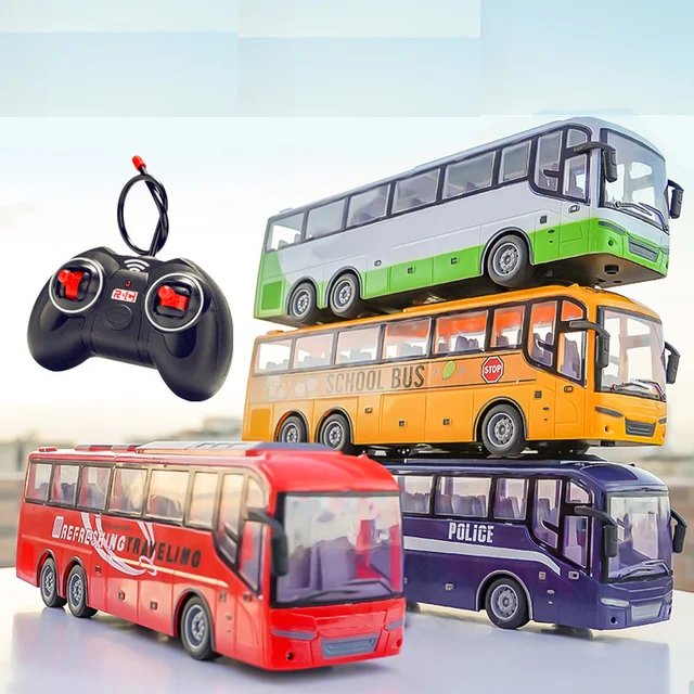 RC Electric LED Bus Toy 2