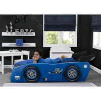 Children's Bed Grand Prix Racing Toddler & Twin - Made in USA, Blue 2
