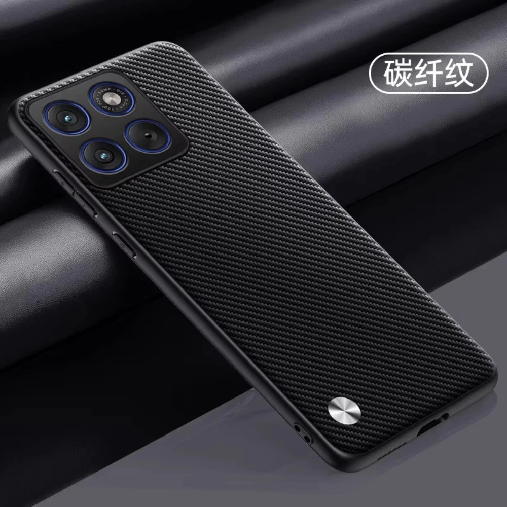 Elegant Hard Matte Leather Non-slip Business Case – Fashion Shell for Motorola Signature Edge