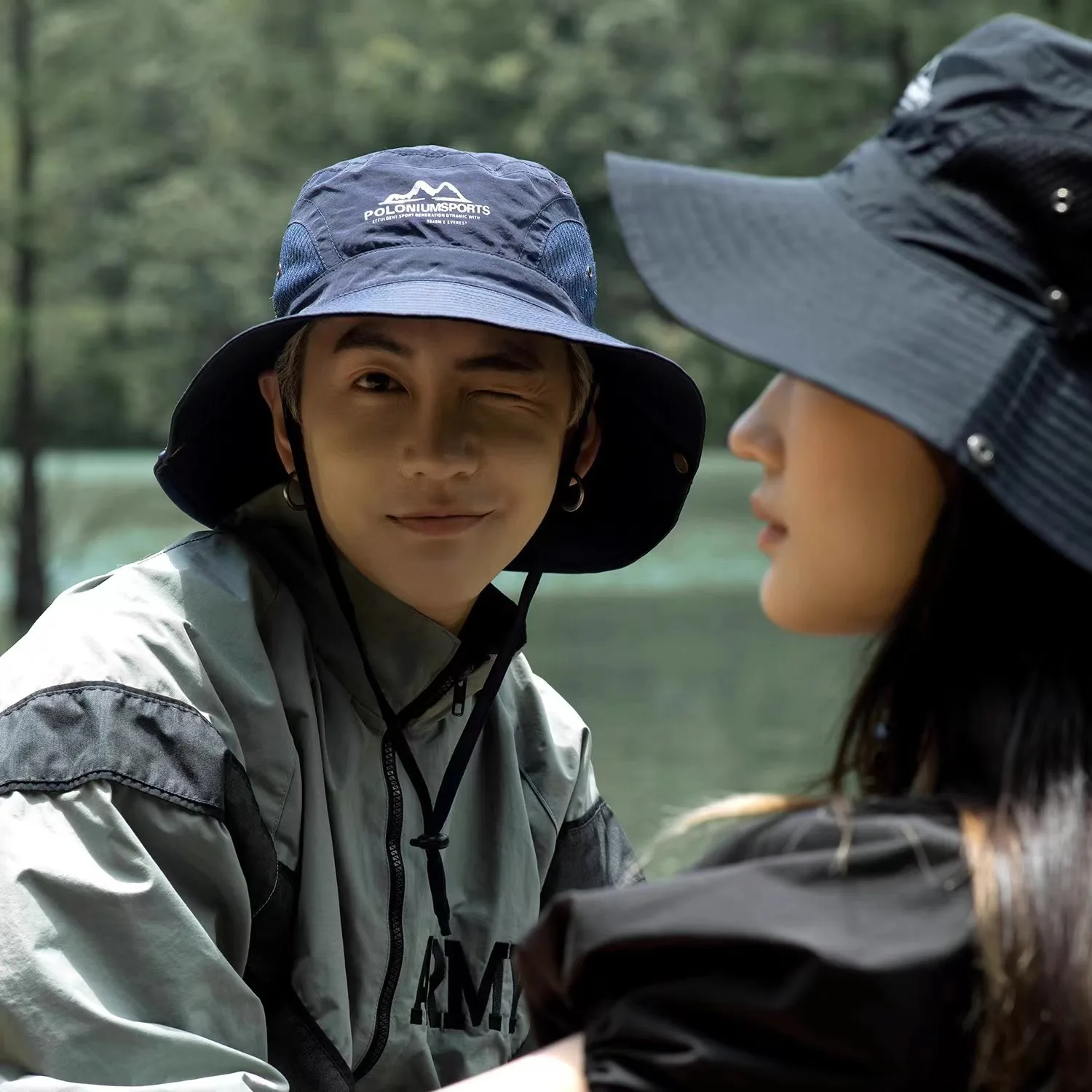 New Spring/Summer Tide Fisherman Hat Men's Summer Breathable Sun Protection Hat Sunshade Outdoor Mountaineering