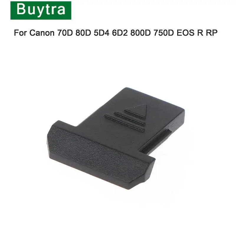 1Pc Nero Hot Shoe Protection Cover Per Canon Camera 70D 80D 5 D4 6 D2 800D 750D Eos R Rp Accessori Canon