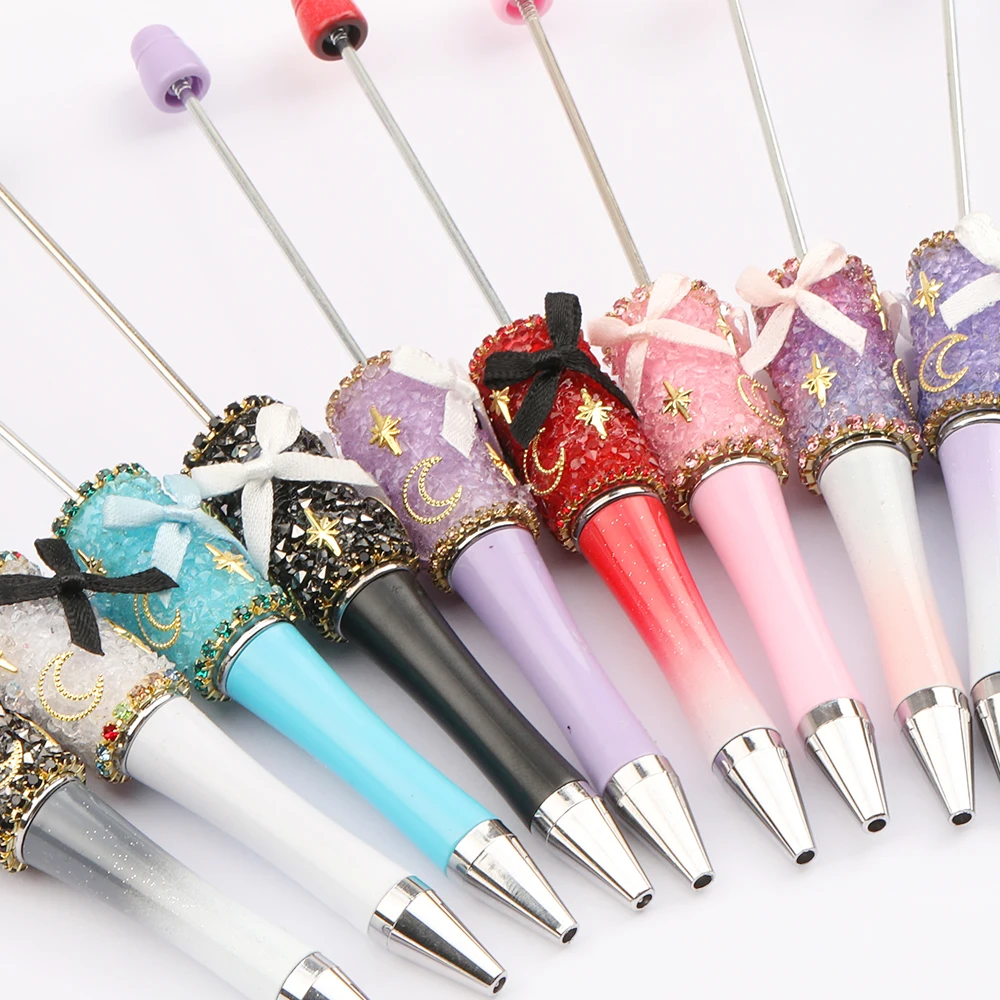 Cordial Design 20Pcs 18*147MM Jewelry Accessories/Hand Made/DIY Beaded Pen/Beadable Pen Findings/Cute Plastic Pens #16337 - cordial