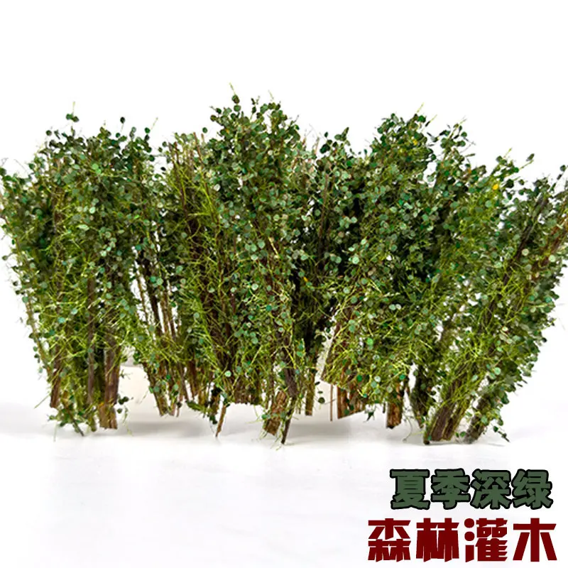 1/35 Model Bush Military Scene Railway Train Layout Building Landscape Materials for DIY Model Making Diorama Decoration 3