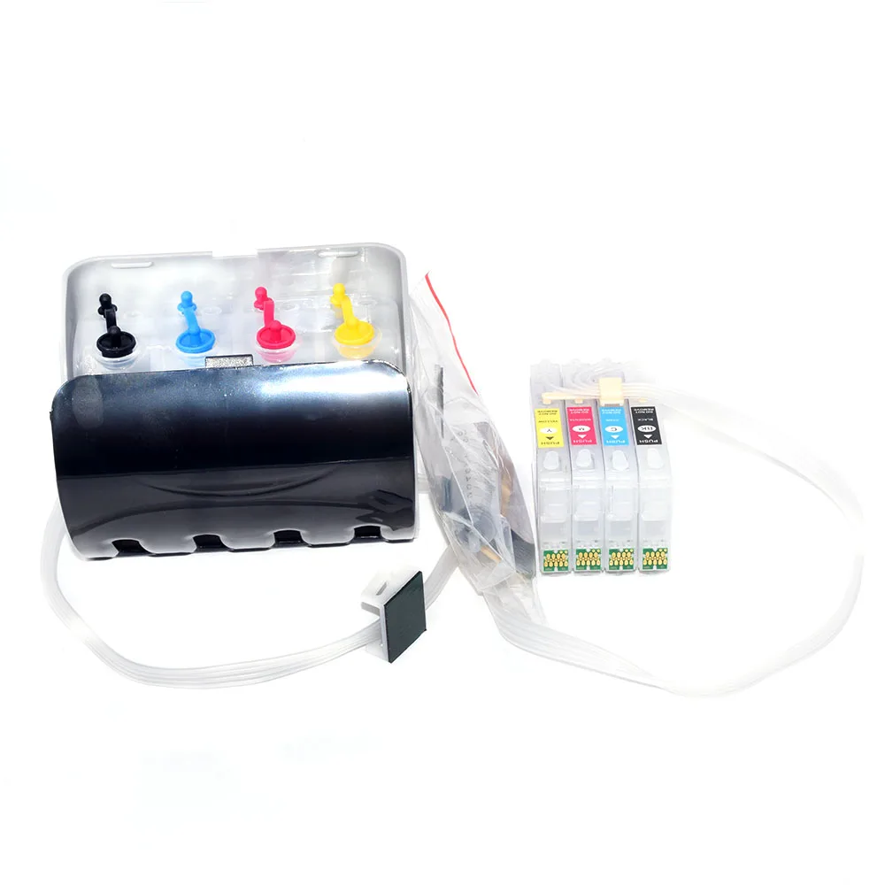 Sistema Ciss com Chip de Reinicialização Automática Epson Workforce Wf7820 Wf-7830 Wf-7835 Wf-7840 Wf3820 Wf-3825 4820 4825 4830 7310 405xl - Imagem 2