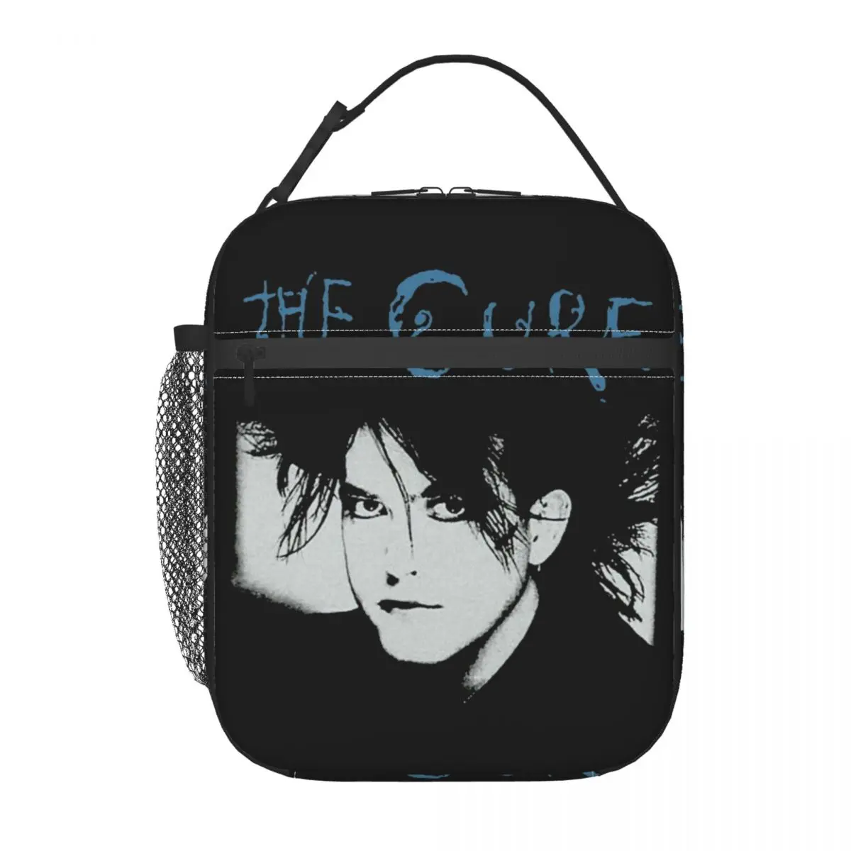 

Punk Rock Band The Cure Insulated Lunch Bag for Women Portable Cooler Thermal Bento Box Office Picnic Travel