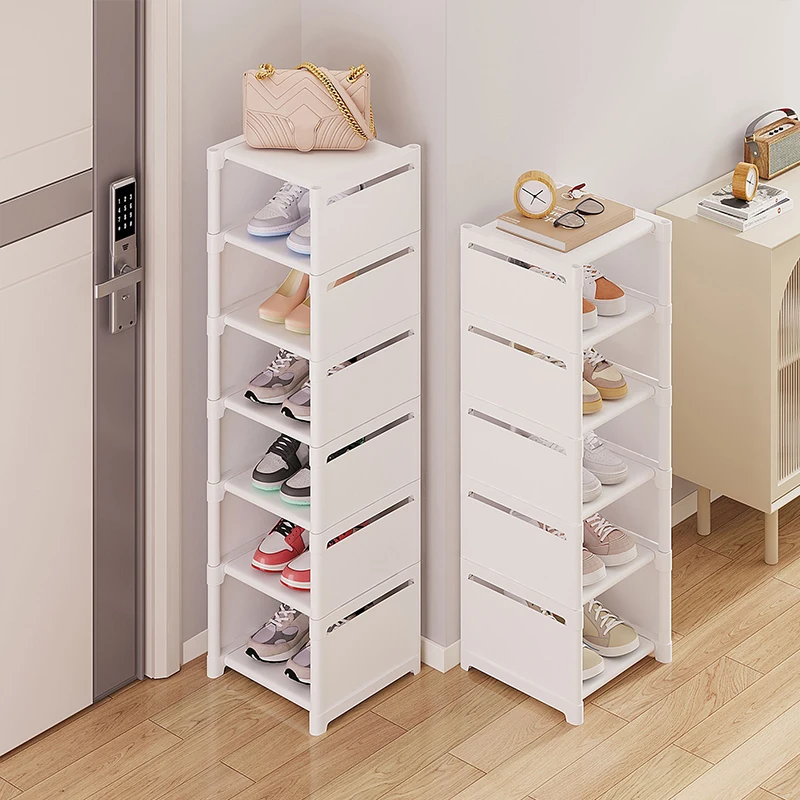 Fabric Shoe Cabinet Shoe Rack Shoe Storage Box Shoe Rack Storage Organizer 5-7laye Shoe Cabinets for Wall Corner