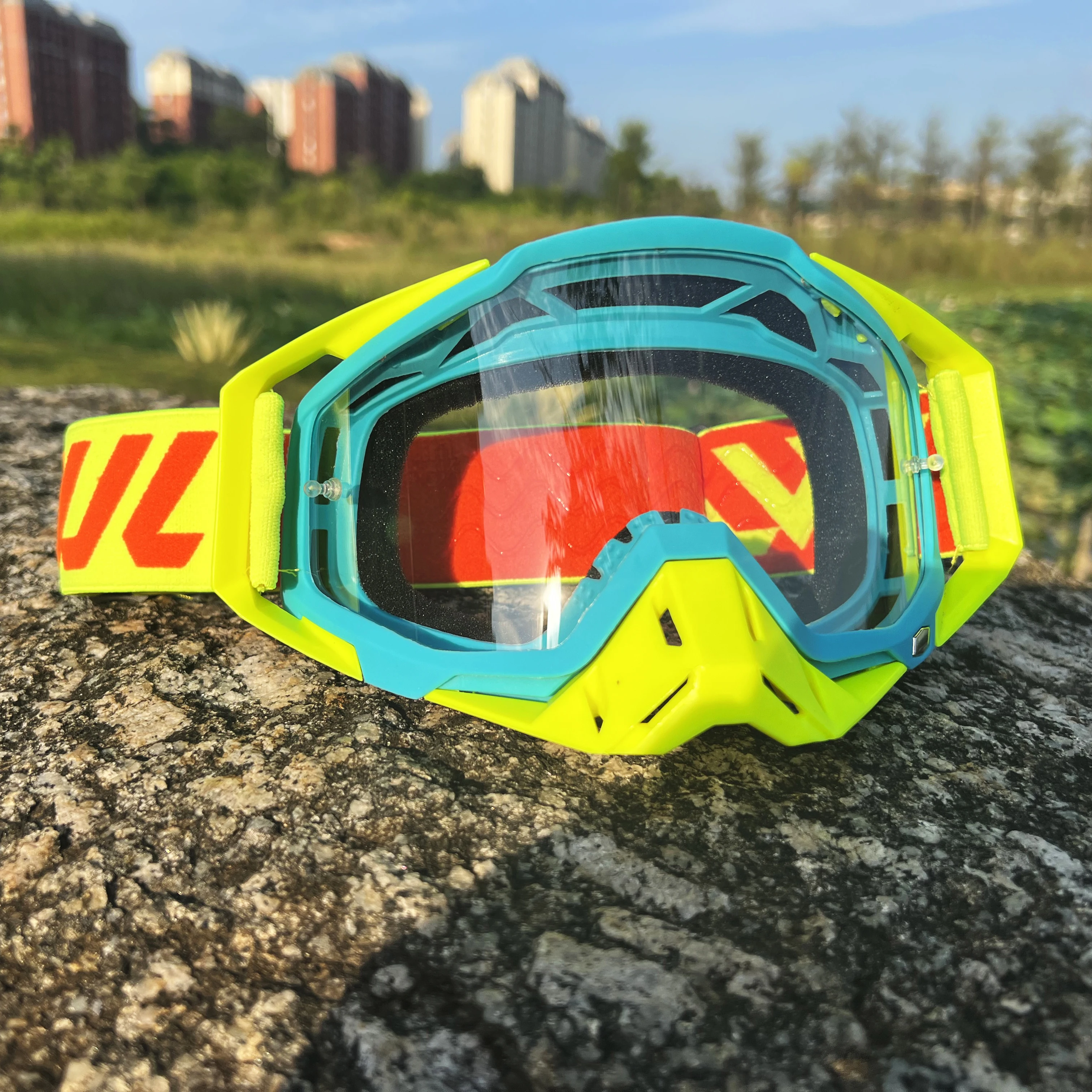 WJL Motocross Goggles Sports Motorcycle Sunglasses Man MTB ATV Mask Windproof Protection Skiing Cycling Racing Off-Road