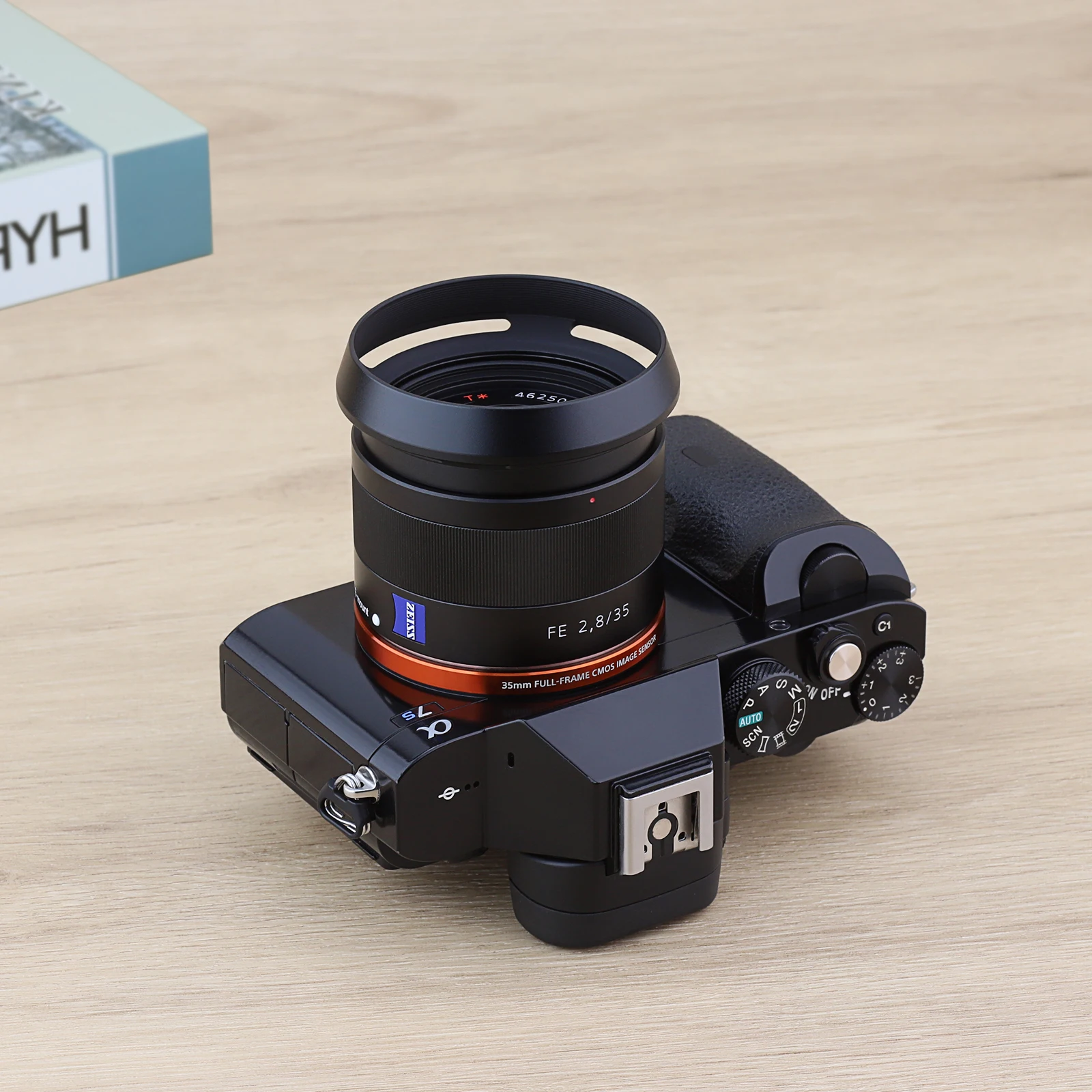 Pare-Soleil Métal Haoge LH-RX1B Pour Sony RX1/RX1R/RX1RII - Baïonnette Compatible Objectifs FE 35mm/55mm