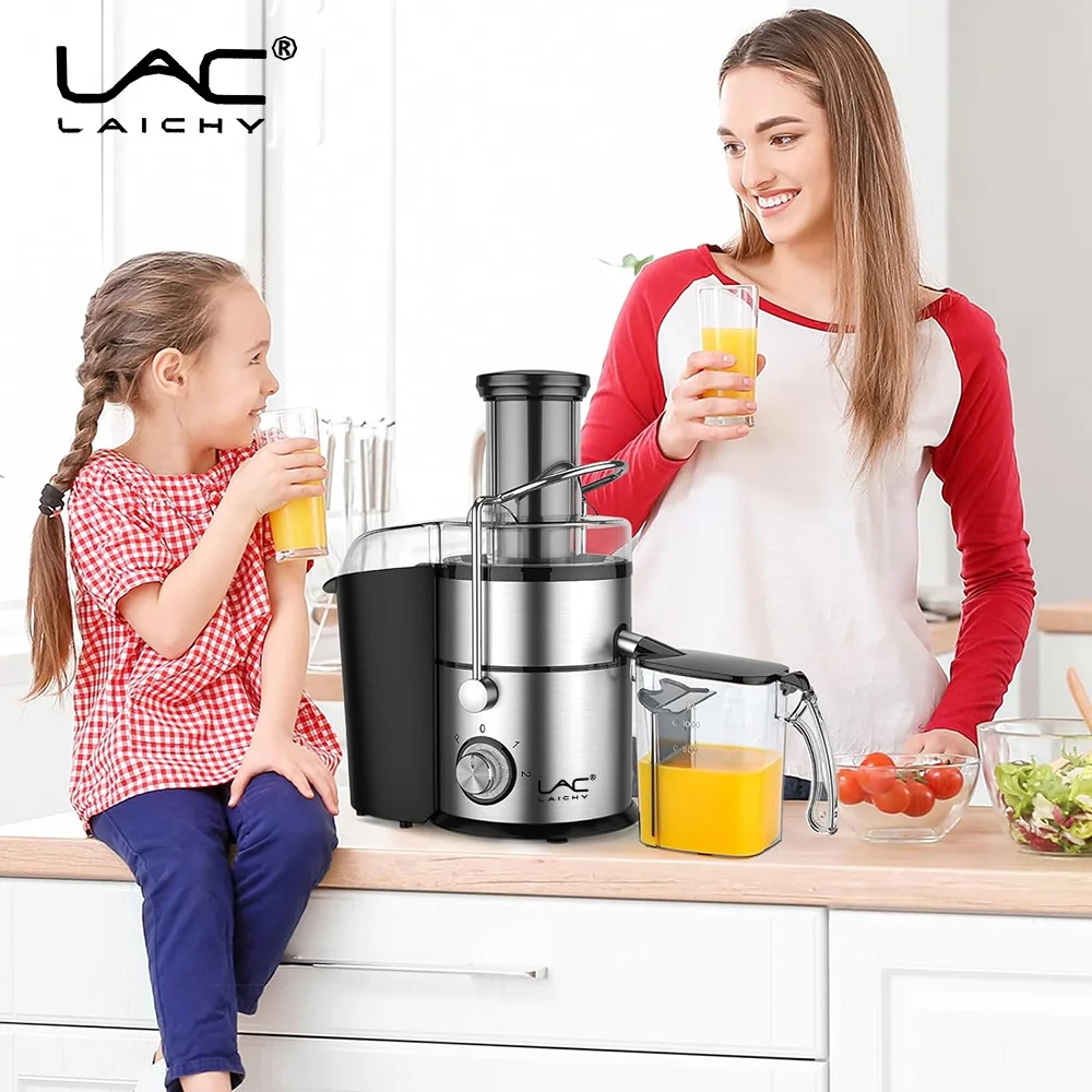 EXSAMO 1L 4 IN1 Electric Orange Juicer Extractor Machine 1500W High Power Speed Multifunction Vegetable Meat Fruit Juice Blender 2