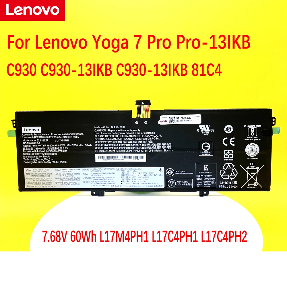 bateria do portátil para lenovo yoga pro