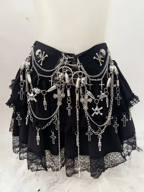 Gothic Metal Skirt 2