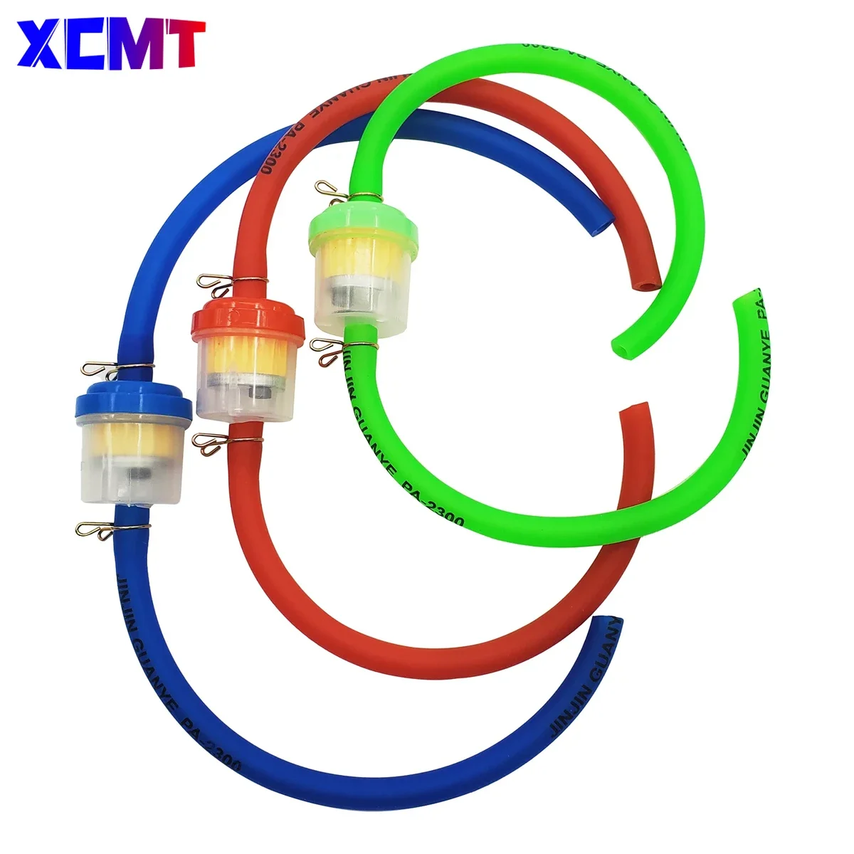 Motorcycle Fuel Filter Scooter Motorcycle Moped Dirt Bike Universal 6mm ATV Gasoline Gas Oil Filter