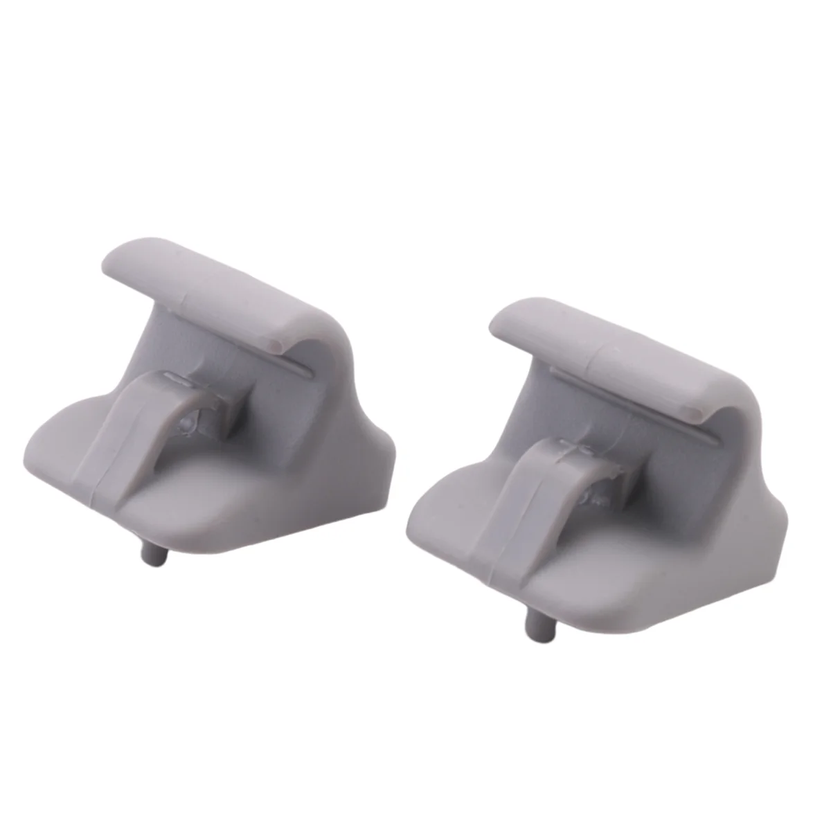 

2Pcs 8523505100OM Retainer Sunvisor Clips Bracket Grey for Hyundai Getz I20 2008-2015 85235-05100OM Interior