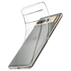 Crystal Ultra Thin Clear Silicone Soft Cover - Transparent Slim Shell Case for Google Pixel 7A (Clear)