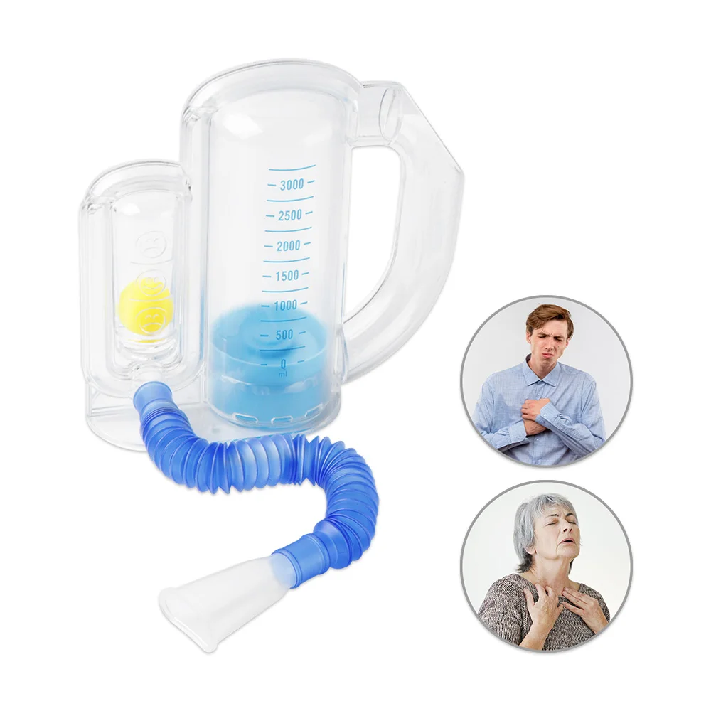 

Rehabilitation Breathing Trainer Vital Capacity Exercise Sport Tools Instrument Lung Function Breathing Respiratory Exerciser