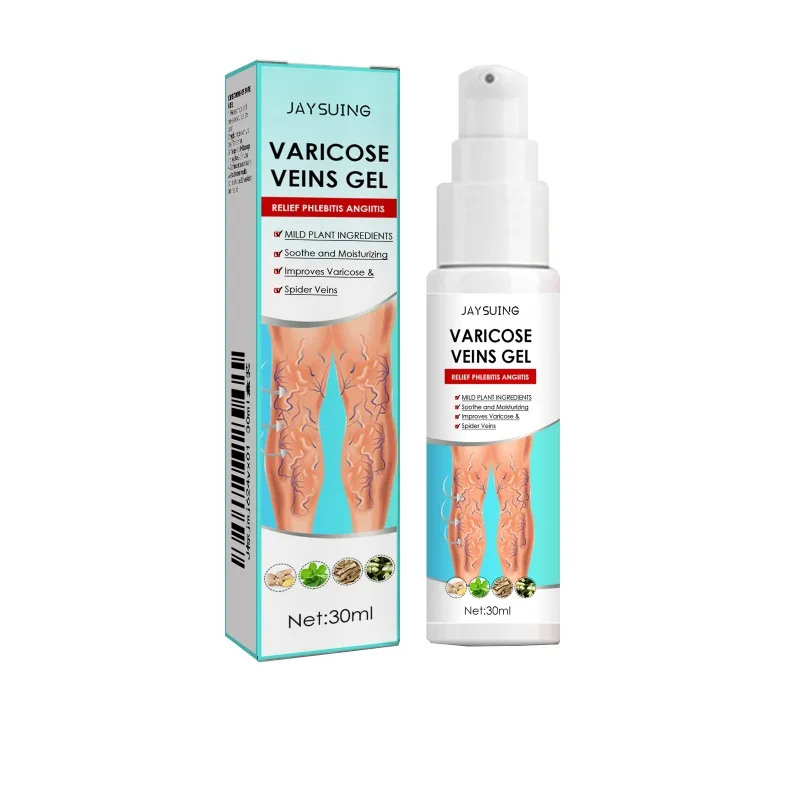 Varicose Veins Gel Phlebitis Worm Spider Legs Vessel Pain Professional Treatment Soothing Reduce Swelling Repair Cream