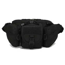 Premium Outdoor Sports Waist Pouch - Versatile Fanny Pack for Camping, Hiking, Traveling, and Running (Black)
