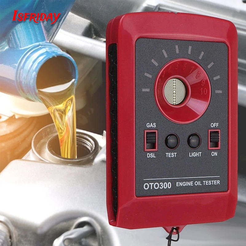 

Automotive Engine Oil Diagnosis Tool Digital Car Oil Tester Gas Diesel Fluid Analyzer Engine Oil Quatily Detector