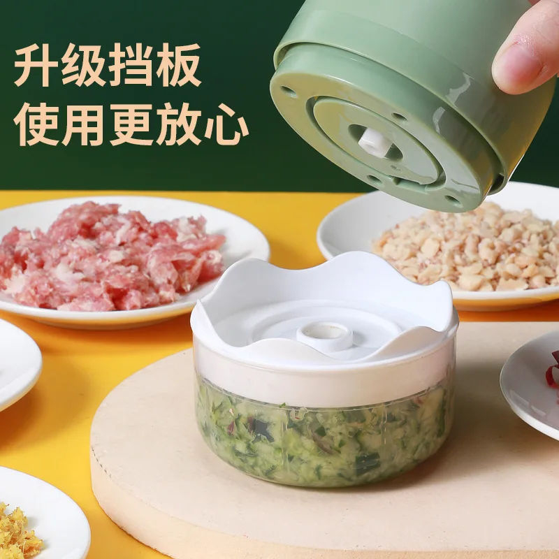 Small Electric Garlic Mincer Chopper Grinder Food Processor Meat Baby Maker Crusher Kitchen Gadget 3