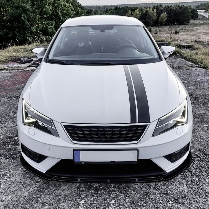 FÜR 2012-2020 SEAT Leon MK3 5F Heck Spoiler Lippe Dachspoiler Schwarz Glanz DHL EUR 79,99