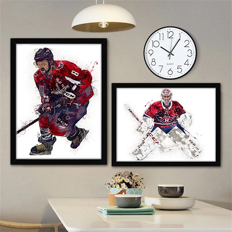 Professional Hockey Player Auston Matthews Poster 12 Canvas Poster Wall Art  Decor Print Picture Paintings for Living Room Bedroom Decoration