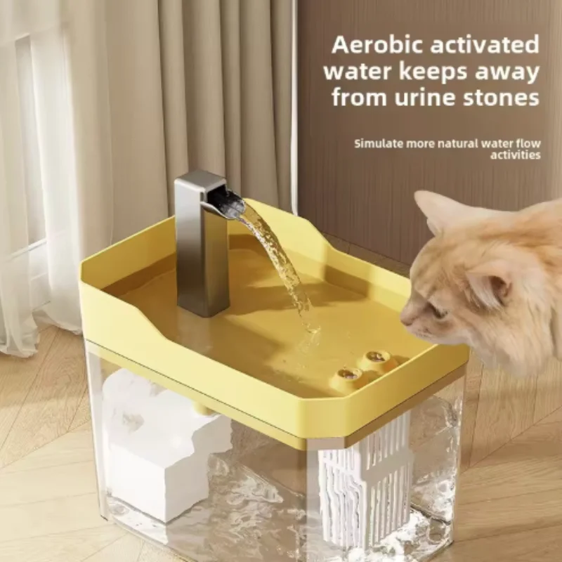 USB Automatic Cat Water Fountain 2