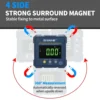 SHAHE 4*90°Digital Angle Finder Electronic Angle Gauge with 4-Side Magnet Large LCD Digital Level Box Protractor Bevel Gauge 2