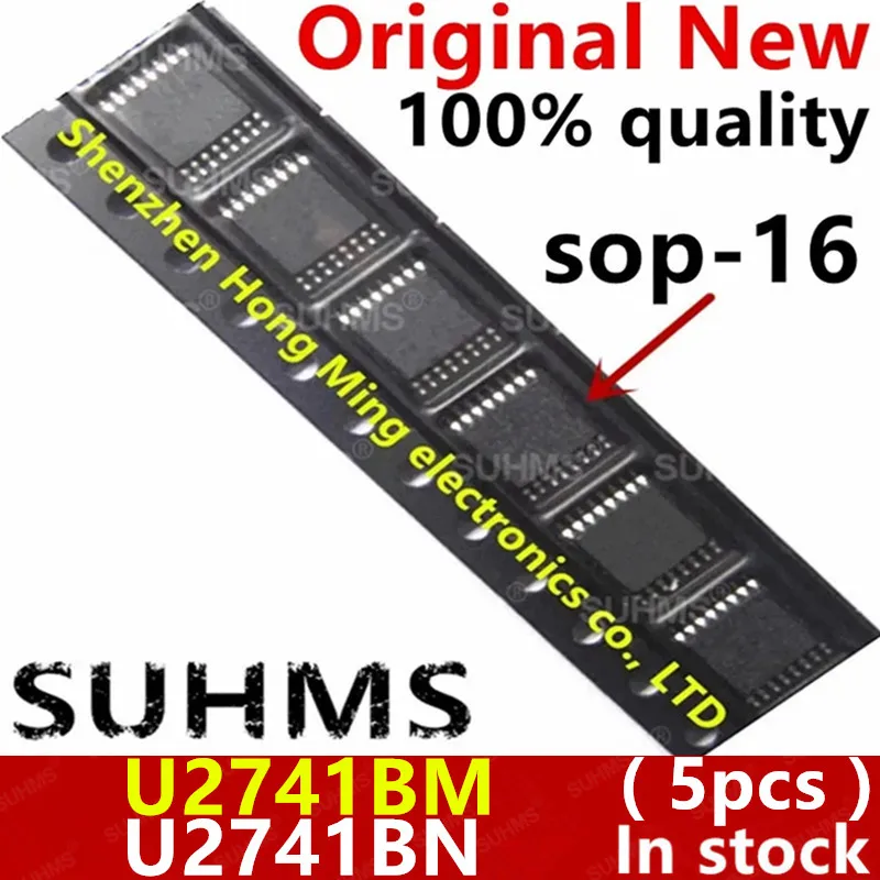 

(5piece)100% New U2741BM U2741BN sop-16 Chipset