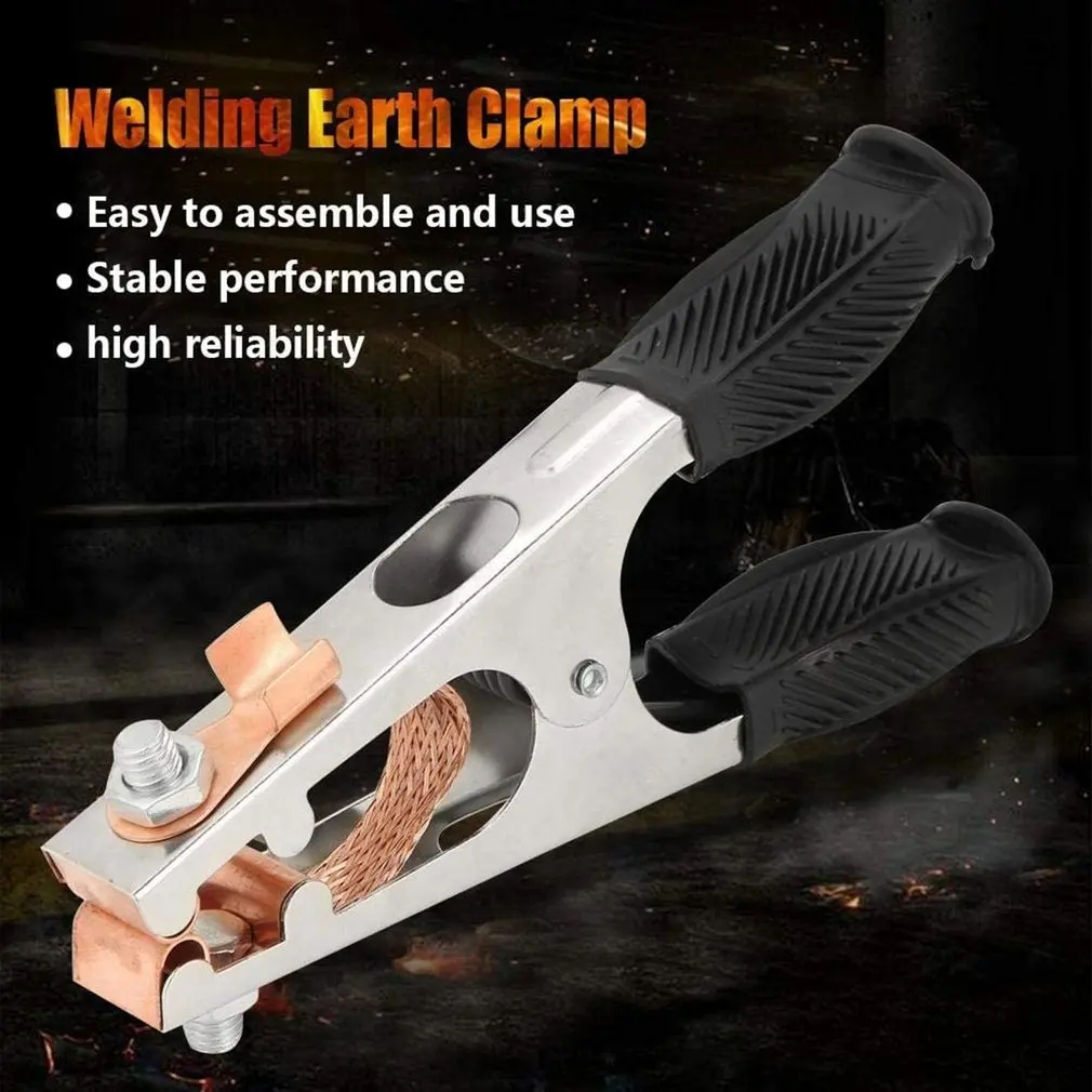

500A Ground Clamp For Welding Cable Clamp Electrode Holder Earth Clamps Electrode Clamp For Manual Welder Machine Tools Cable