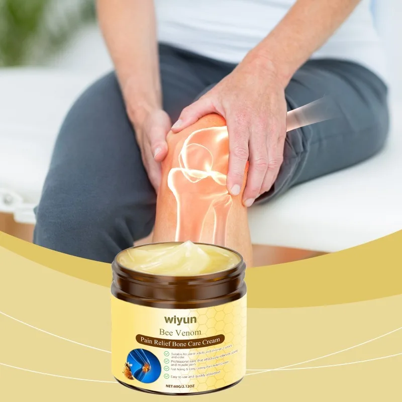 Bee Venom Pain Relief Bone Soothing Cream Treating Rheumatoid Arthritis Muscle Stiffness Massage Body External Daily Care Cream