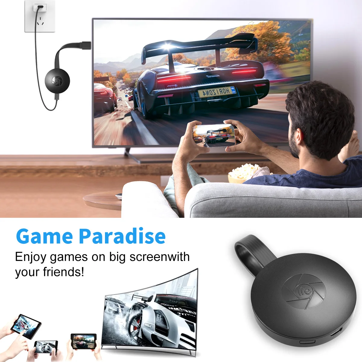 ワイヤレスディスプレイレシーバー ワイヤレスHDMIトランスミッター＆レシーバーキット | UNITEK