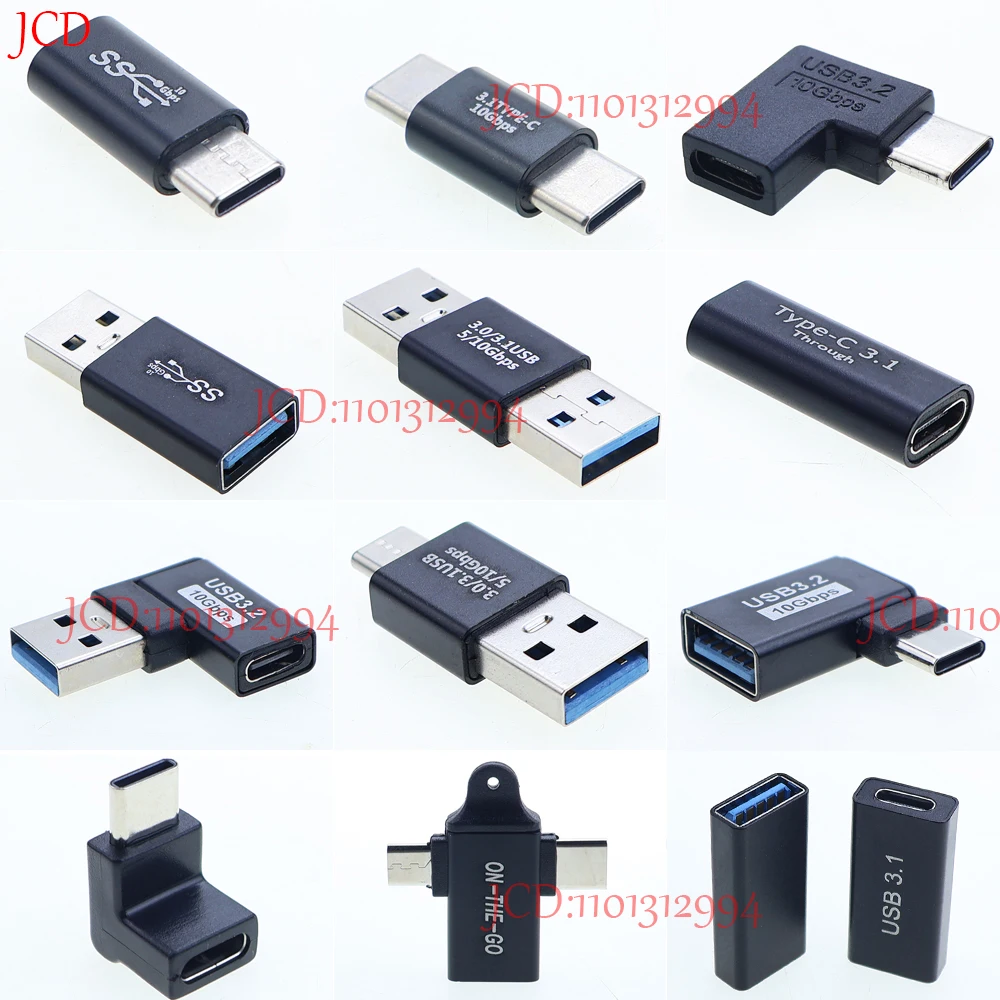 1PC Universal OTG Typ C Adapter USB C Stecker auf USB-A Stecker Weiblich Konverter für Macbook Huawei Samsung Hinweis Ipad Stecker