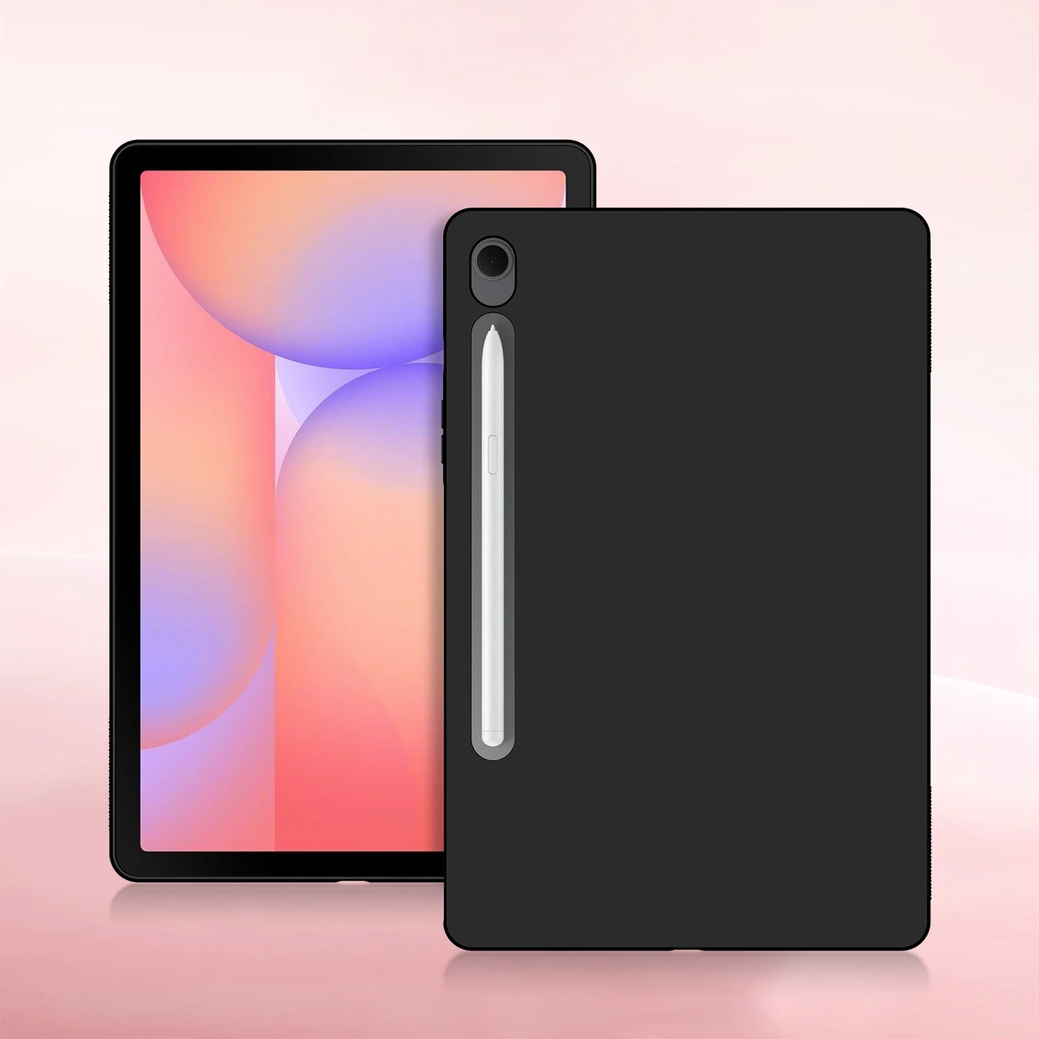 Premium Silicone Tablet Case - Durable Back Cover with TPU Shell