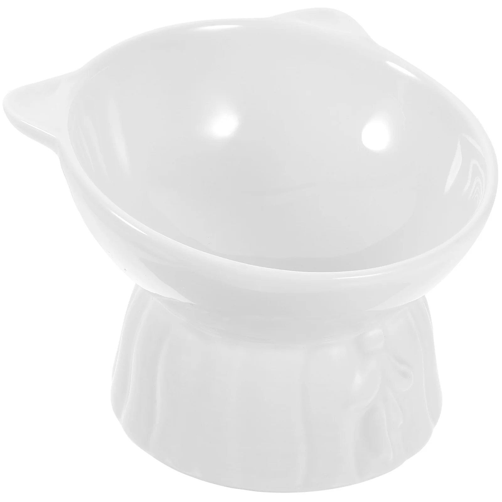 

Ceramic Elevated Cat Bowl Wear-resistant Dog Daily Use Feeding Lovely Neck Protection Ceramics Bowls