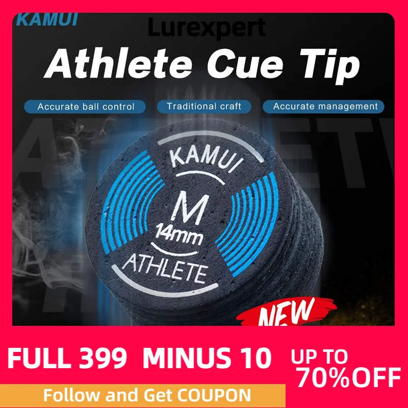 

KAMUI ATHLETE Billiard Tip Japanese Cue Tip Billiard Cues Pool Snooker Billiard Pool Cue Real Billiard Accessories