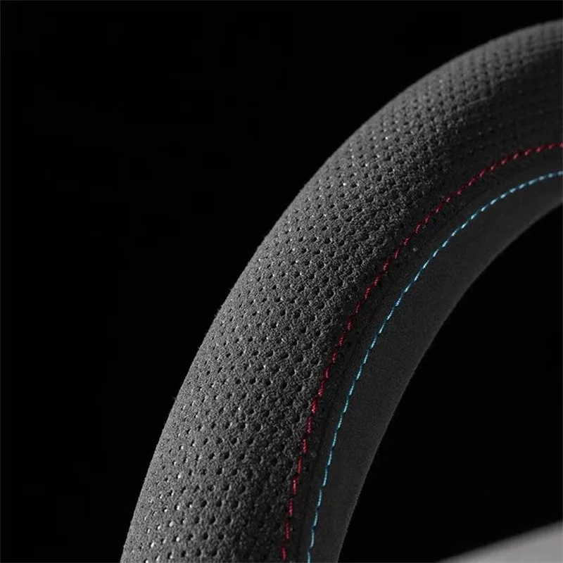Suede Cover for All Seasons Auto Steering Wheel Cover 6