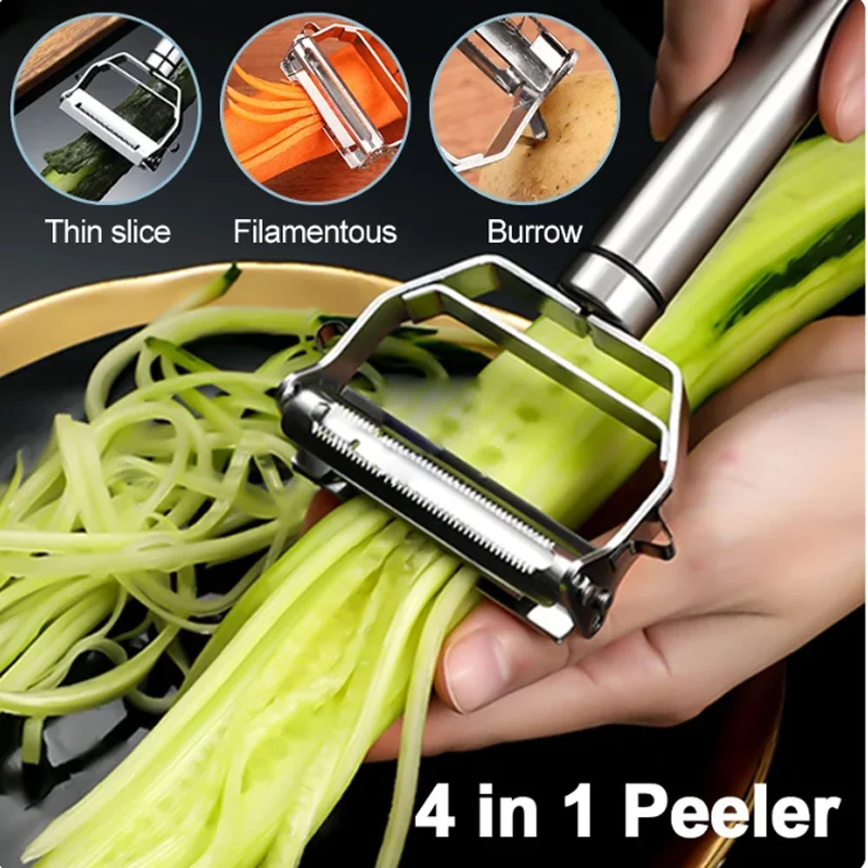 

Stainless steel peeler Vegetable and Fruit peeler Potato slicer Carrot peeler Multi-functional kitchen tool
