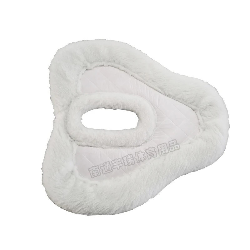 승마 용품 Breathable Saddle Cushion Shock Absorption White Sweat Pad Equestrian Horse Riding Horse Harness Saddle Pads